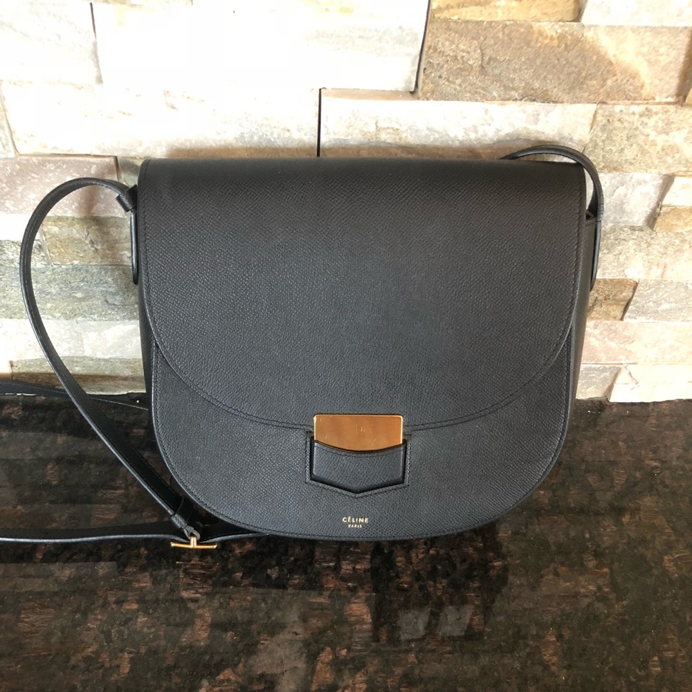 Celine trotteur medium compact bag
